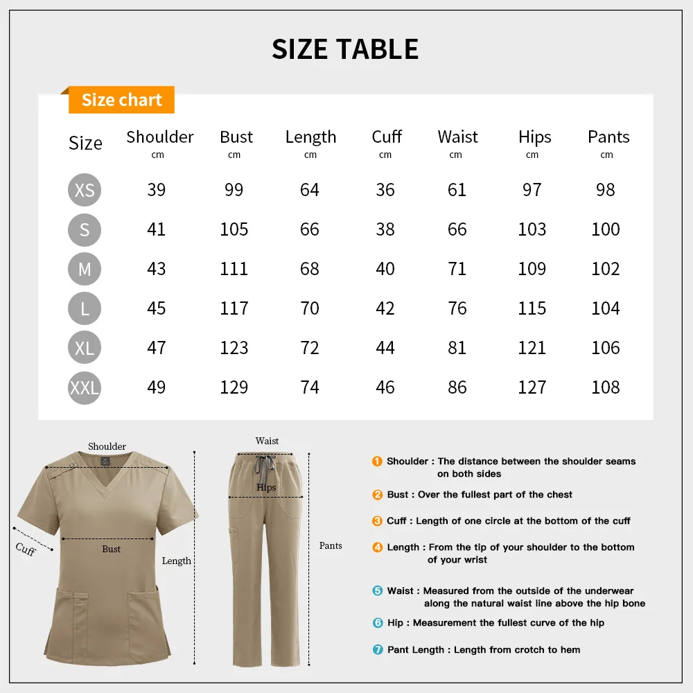 Tandheelkundige Ziekenhuis Handwasjas met korte mouwen Elastische Operatiekamer Scrubs Uniformen Vrouwen V-hals Anesthesist Medische Uniformen