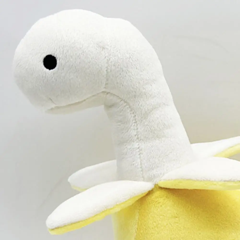 Banana Plush Doll Dinosaur Plush Toy with Banana Symbol of Wealth Good Luck Soft Fabric Doll Year of Horse Super-soft Stuffed