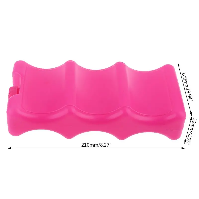 Gel Freezer Ice Blocks For PICNIC Travel Lunch Reusable Cool Cooler Pack Bag Water Injection Box For FRESH Food Storage