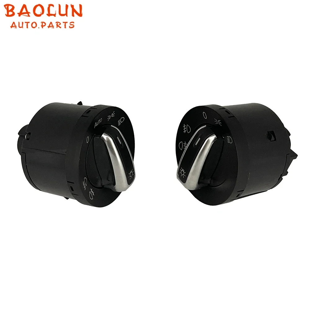 BAOLUN   Headlight Fog Light Switch 5ND941431B For 06-09 VW Golf MK6 MK5 Jetta Passat B6