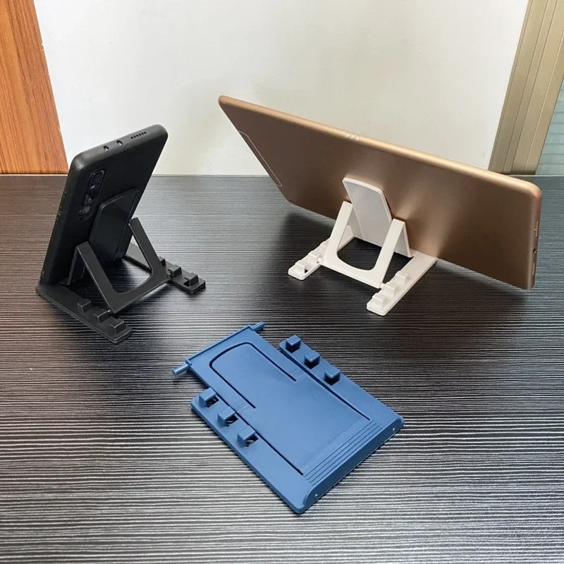 Portable Foldable Universal Table Cell Phone Holder Support Lazy Adjustable Desktop Stand for IPad Samsung IPhone Huawei XiaoMi