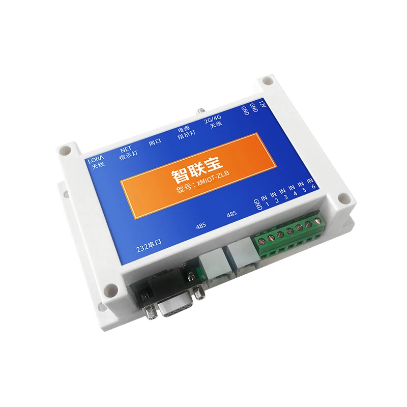 Wireless Ethernet Port Gateway LoRa RS485 4G GPRS Data Transmission Tool for Agricultural Iot Cloud Platform