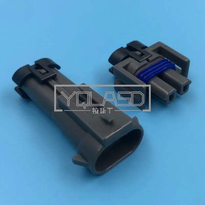 

1 Set 2 Way AC Assembly Car Wiring Socket Compressor Air Conditioner Plug For Buick Chevrolet