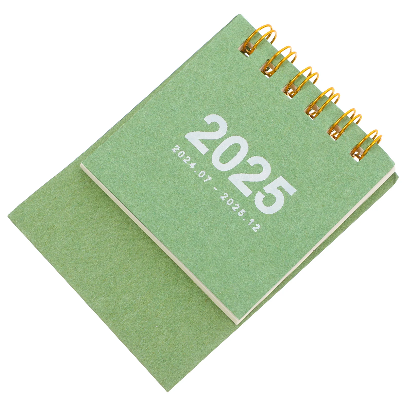 Creative Small Desk 2025 Mini Office Decorative Table Calendar Flip Stand Up Desktop Calendar For Home Office Decor