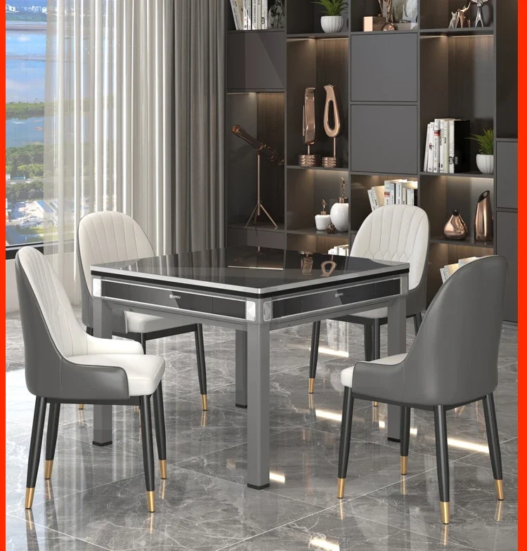 

dining table, dual-purpose electric mahjong table, silent noise reduction, commercial