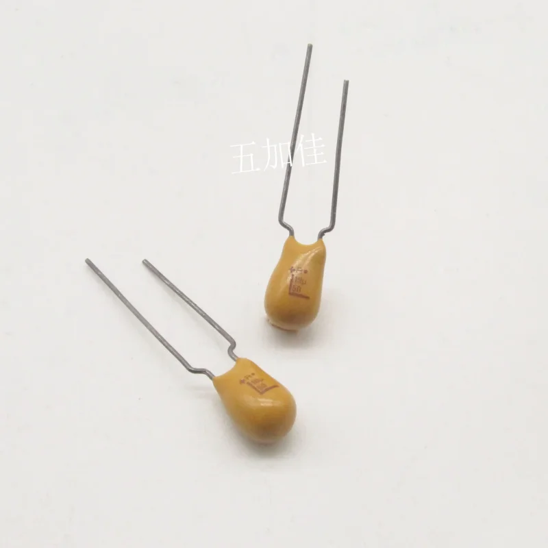 

10-100 pieces imported TAP106M050SCS 50V 10UF audiophile straight-insert tantalum capacitor TAP106M050CCS