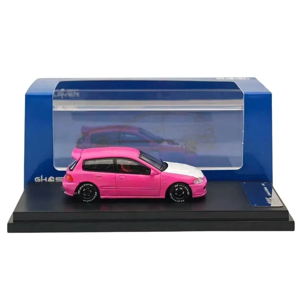 

Ghost Player 1/64 EG6 Pink Diecast Model Car Miniature Collection Auto Hobby Gift Toy Vehicle Models
