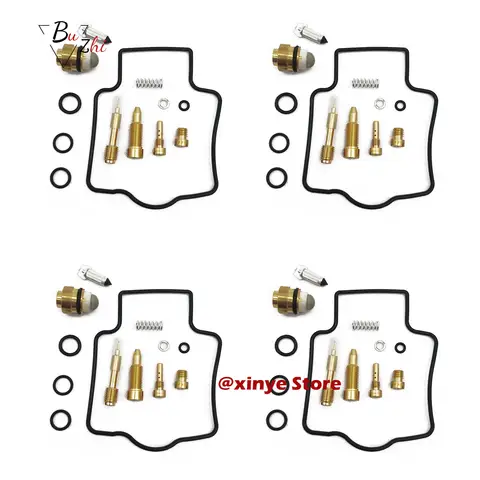Kit de reparación de carburador, piezas de asiento de aguja flotante para KAWASAKI ZZR1100 ZX1100 C1-C4 ZZR ZX 1100