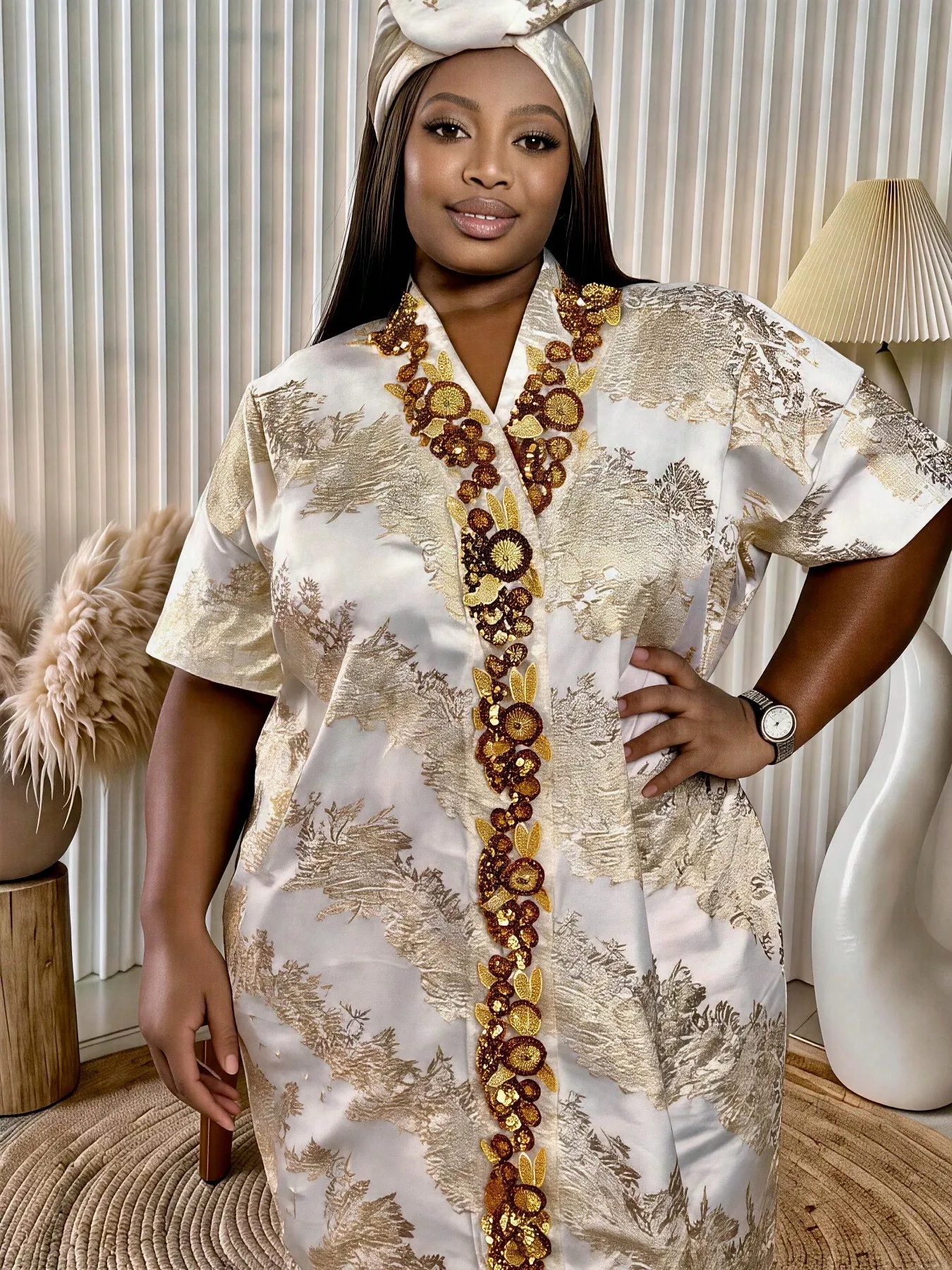 plus-size-african-print-satin-dresses-2-piece-set-gradient-color-elegant-women-outfit-fashionable-oversized-ladies-dress