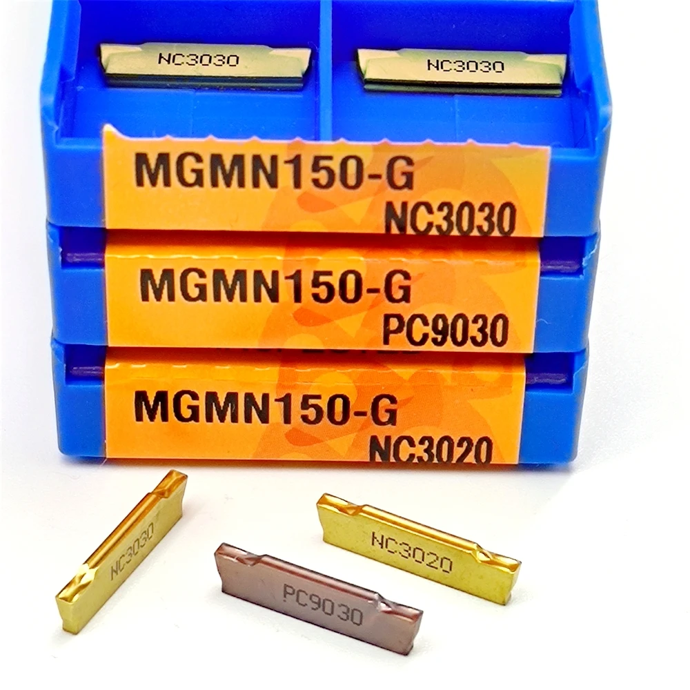 Imagem -04 - Ferramenta de Corte Ranhura Inserção Externa para Suporte Mgehr Ferramenta de Giro de Corte Mgmn150 Mgmn200 Mgmn250 Mgmn300 Mgmn400 Pc9030 Nc3020 Nc3030