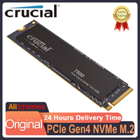 Crucial T500 500GB 2TB 1TB Gen4 NVMe M.2 Internal Gaming SSD Up to 7400MB/s Laptop & Desktop Compatible 1mo Adobe CC All Apps