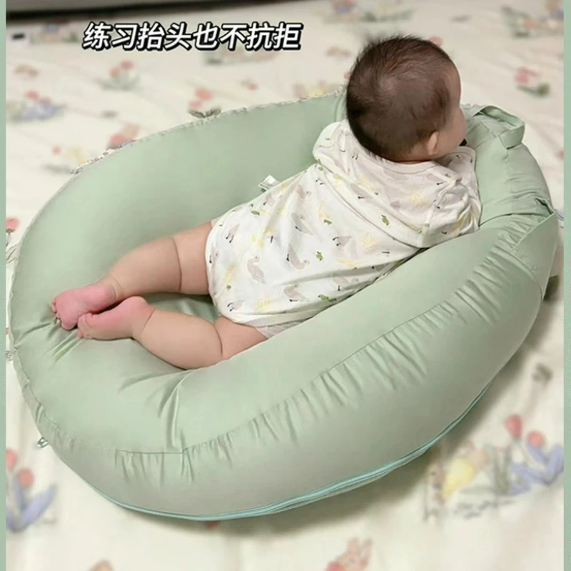 وسادة منحدر مضادة للبصق للرضع من الفئة أ وسادة تغذية مضادة للتدفق لحديثي الولادة وسادة نوم للاستلقاء