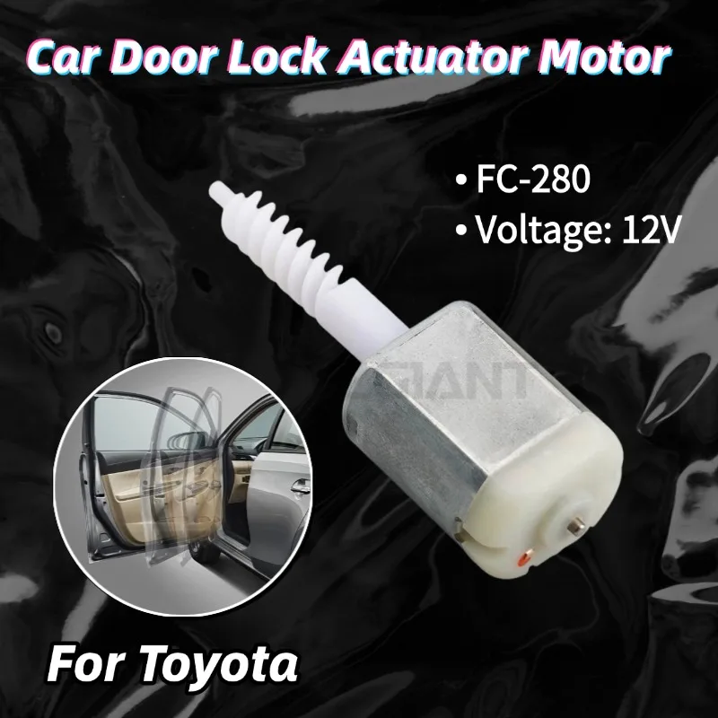 

AZGIANT FC-280 Car Door Lock Repair Motor Central Locking Motor For 1999-2003 Toyota Harrier SXU15 Interior Replacement Parts