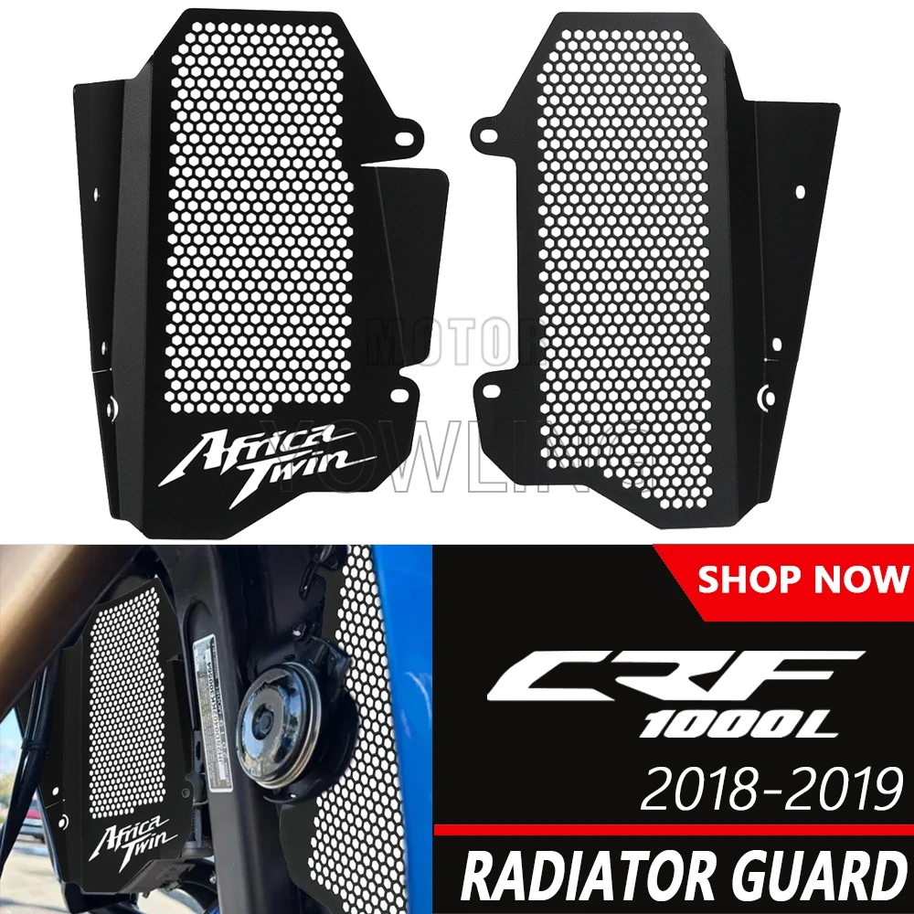

For Honda CRF1000L Africa Twin CRF 1000 L ADVENTURE Sports 2016 2017 2018 2019 Motorcycle Radiator Grille Cover Guard Protector