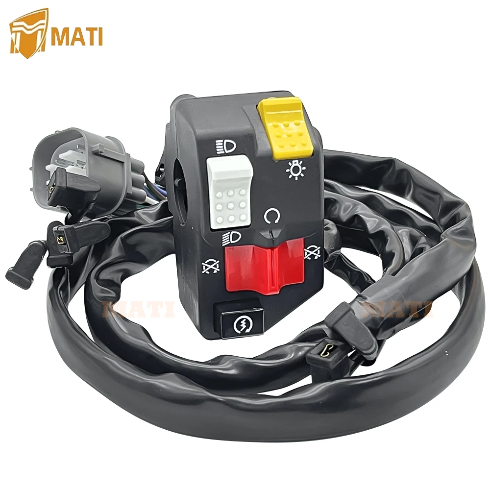 Tombol sakelar mulai setang untuk Honda Foreman 500 lampu depan darurat Stop TRX500FM/TRX500FPM 2007-2011 35150-HP0-B80