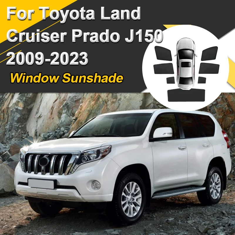 

Car Sun Shades For Toyota Land Cruiser Prado J150 Lexus GX 460 400 2009-2023 Sunshade Magnetic Heat insulation Visor Accessories