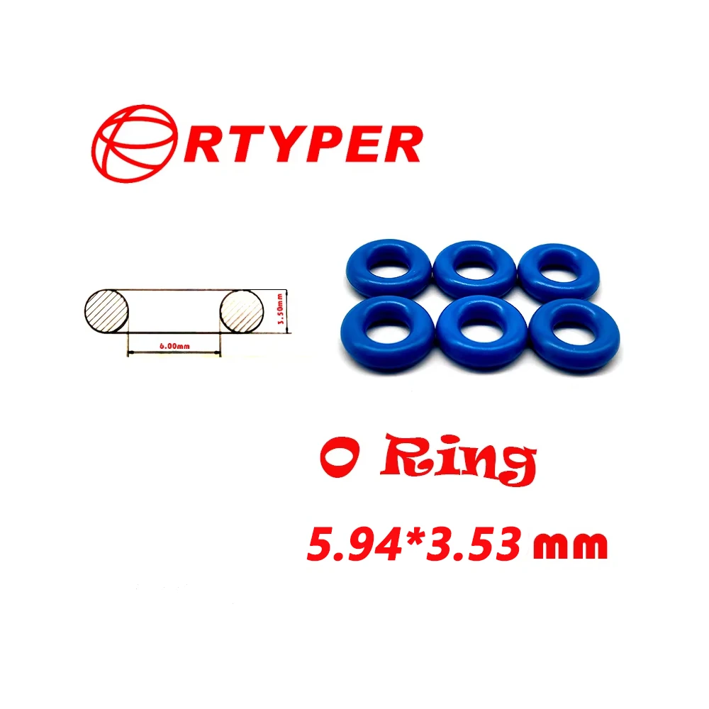 100pcs Set Original Quality 12636111 GDI Fuel Injector Rubber Ring Of Cobalt Regal Verano 2.0L 0261500112
