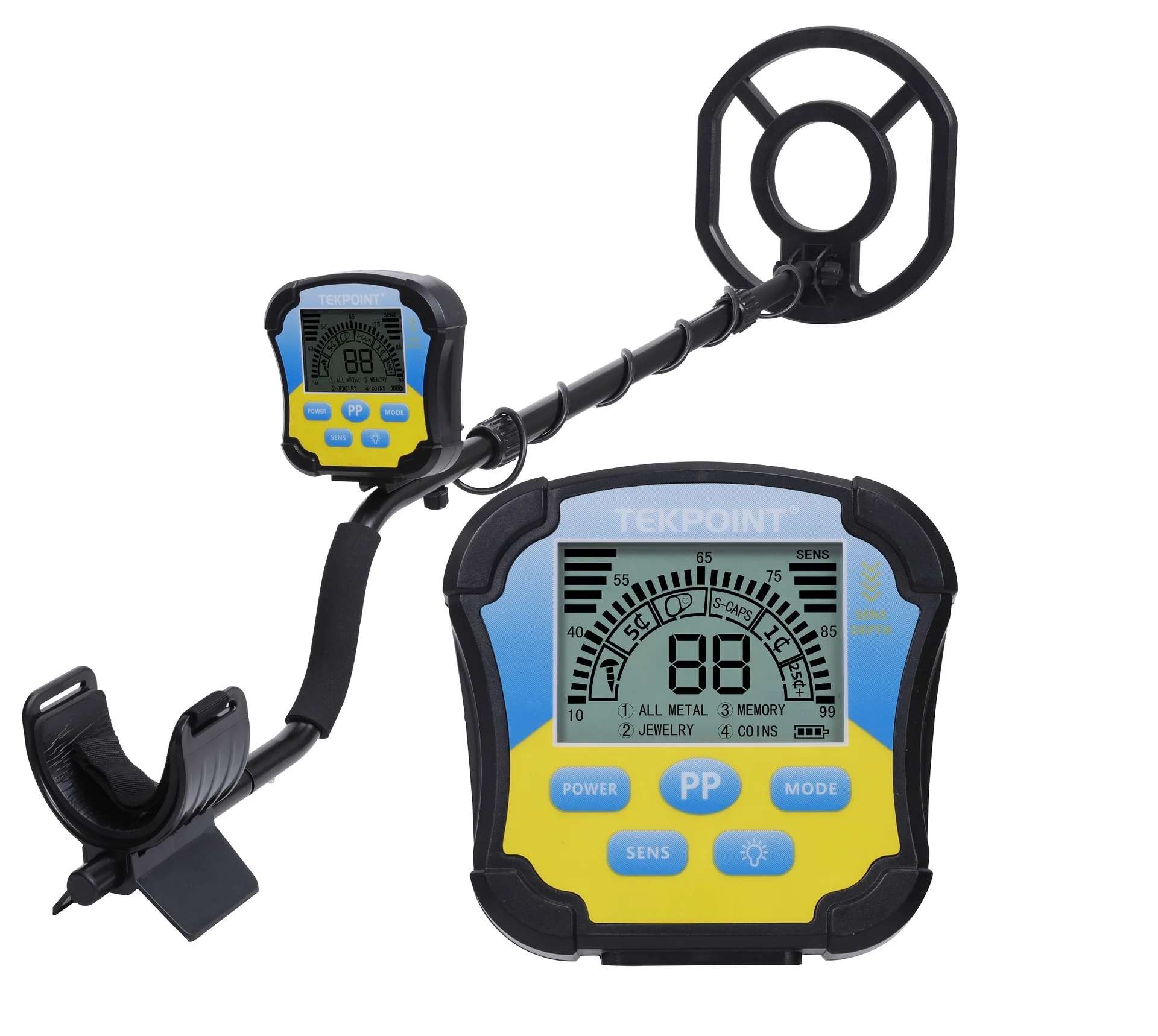 Underground Metal Detector MD8030 Light Gold Finder Treasure Finder Hunter 10inch coil Metal Detector With LCD