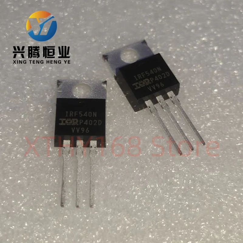 IRF540N IRF540 IRF540NPBF MOSFET 100V 33A 44mOhm 47.3nC TO-220 nuevo original