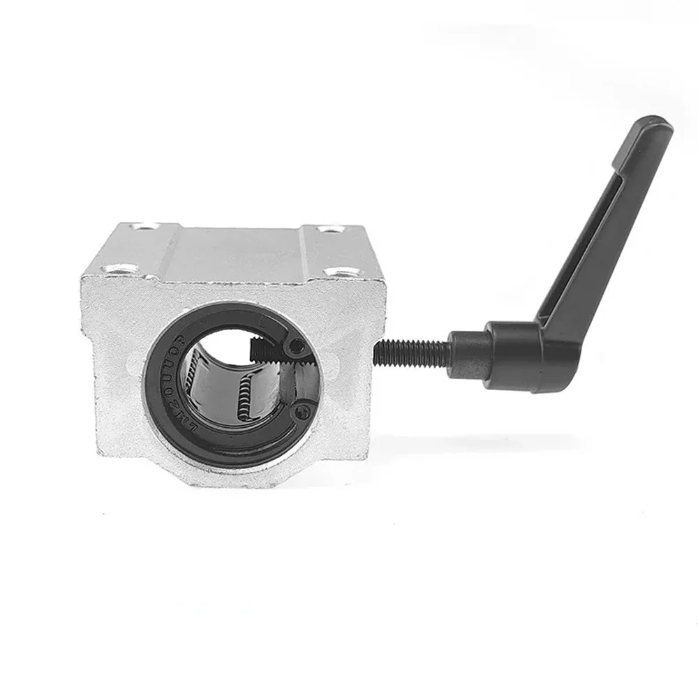 1 PCS Optical axis Linear Slider Bearing Locking Positioning Slider Guide SCS 10/12/16/20/25/30/35/40/50UU without Guide Rail