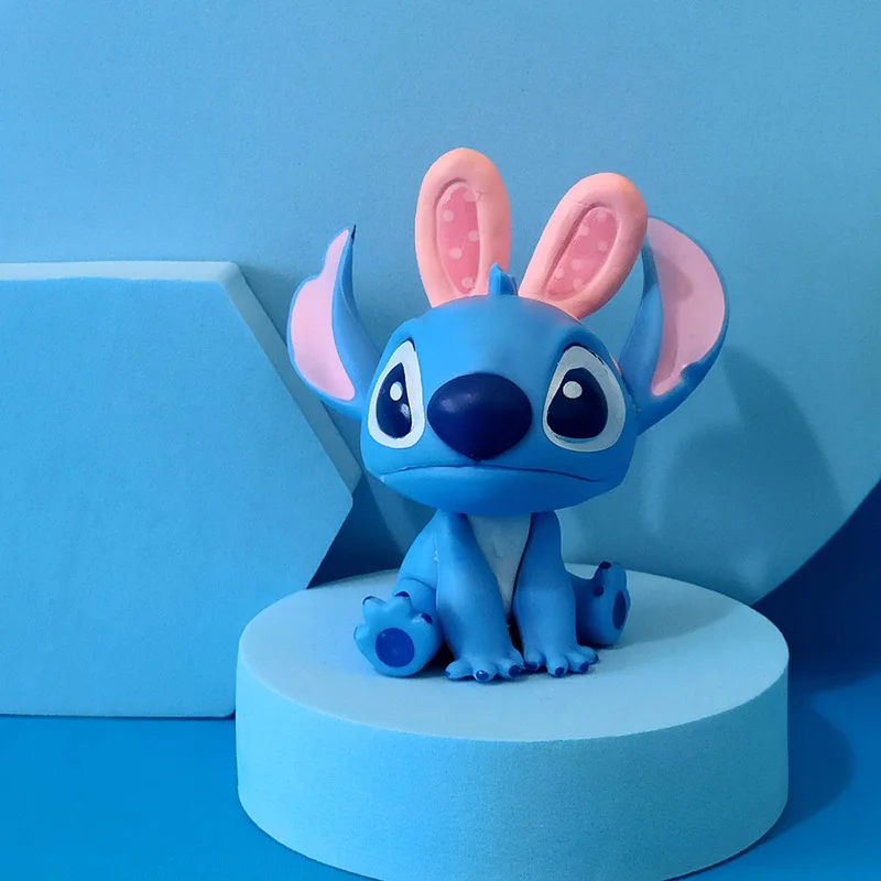 Figurines de dessin animé Disney, boîte aveugle mystère, point, figurines d'action Surprise, modèle de poupée, décoration de gâteau, cadeau pour enfants