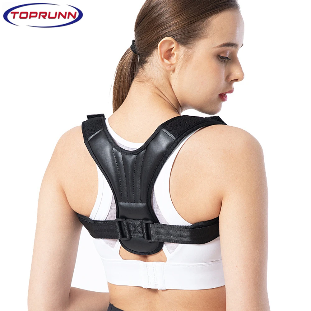 Posture Corrector-Back Brace for Adults and Kids-Adjustable Straightener for Upper Spine Neck,Shoulder,Clavicle Support