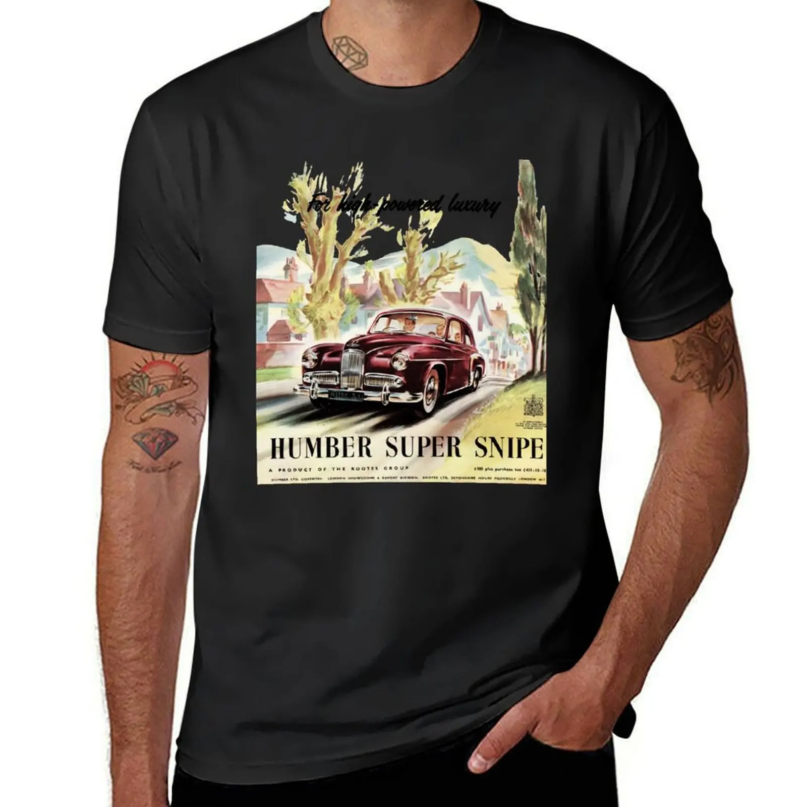 HUMBER SUPER SNIPE T-Shirt Short sleeve tee blacks sports fans new edition men graphic t shirts