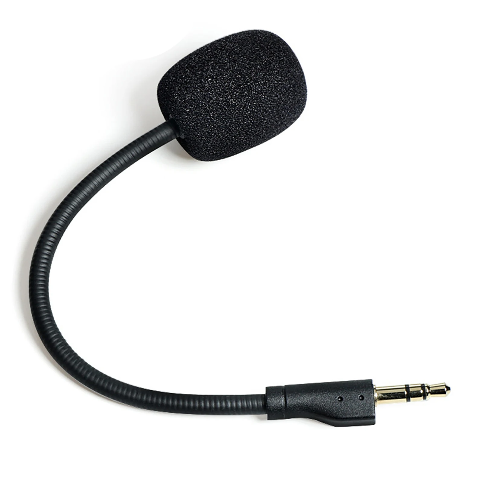 3.5mm Microphone For Logitech G PRO X Headset Accessories Gaming Headset Black Mic Boom Foam Replacement Spare Part