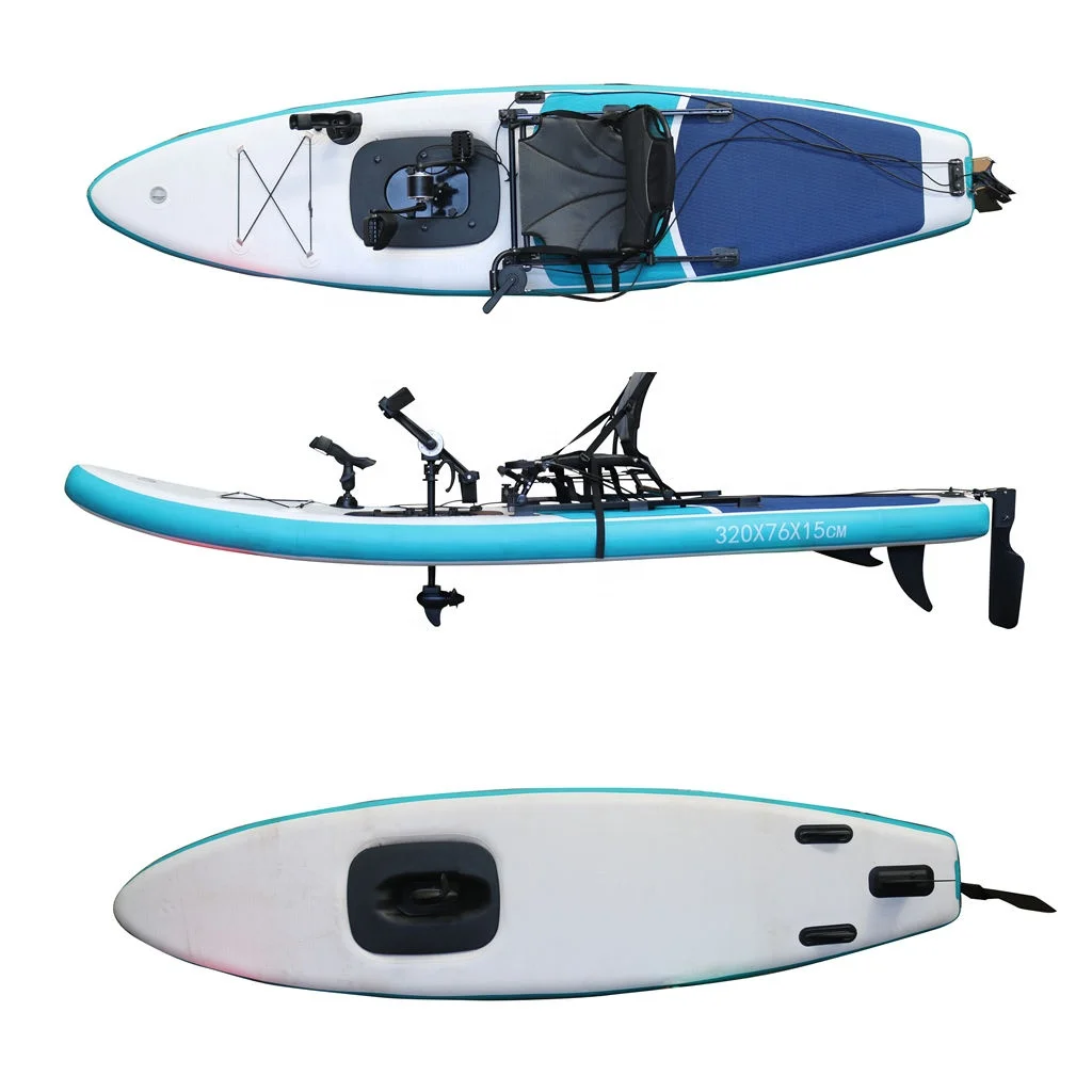

Vicking OEM 320cm Inflatable Pedal Kayak/Canoe 1-Person with Customized Logo Factory Supply for Fishing