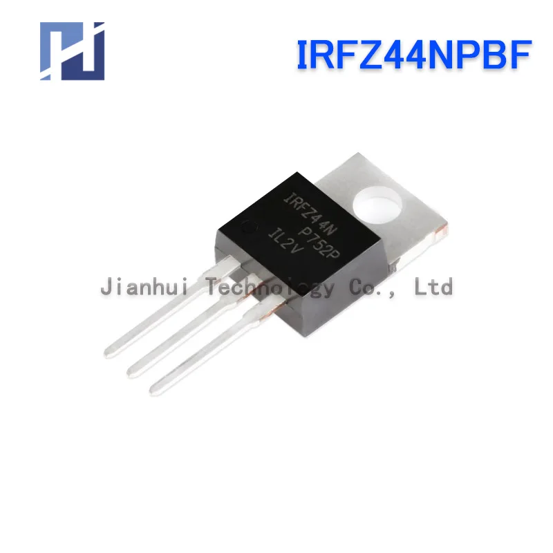 1/5/10 Teile/los IRFZ44NPBF TO-220 N-kanal 55V/49A MOSFET feldeffekt Elektronische 100% neue Original Chip Kostenloser Versand