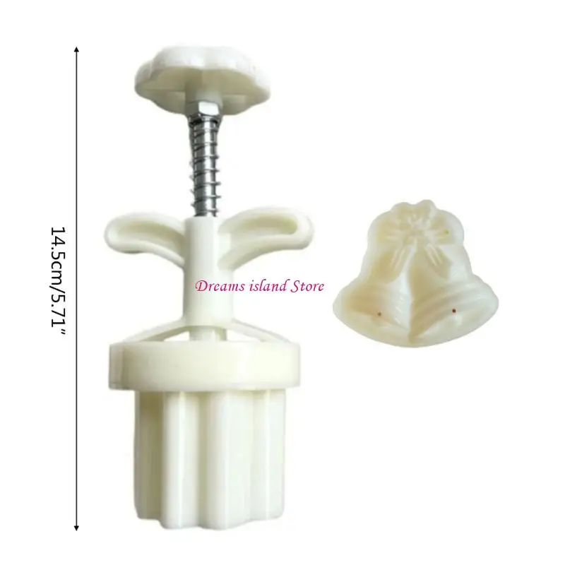 30G عيد الميلاد سلسلة الكعك البلاستيك القمر Mooncake Stamps إكسسوارات الخبز HX6C