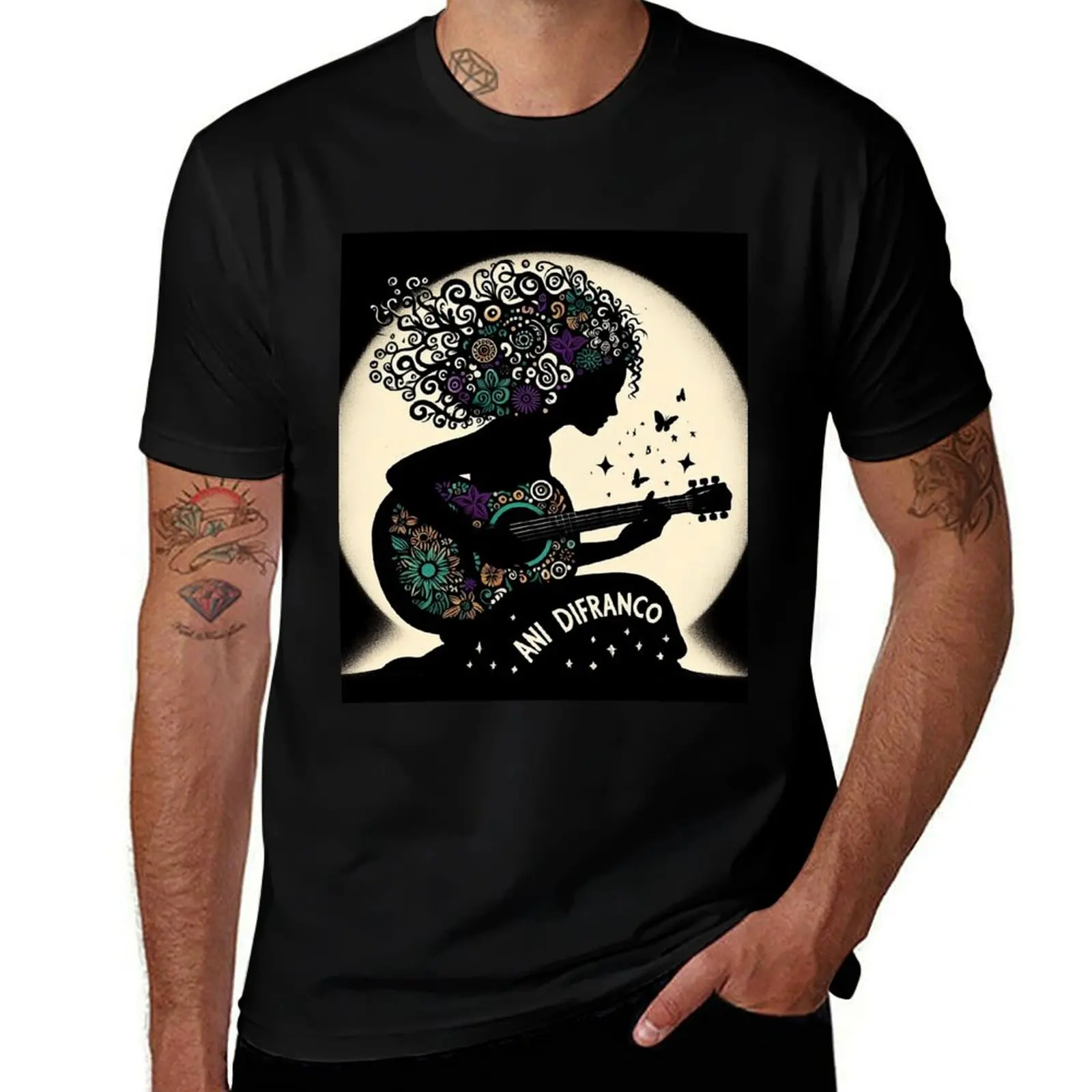 

Ani difranco T-Shirt topping Short sleeve tee affliction shirts new gifts and t-shirts Men's t shirts
