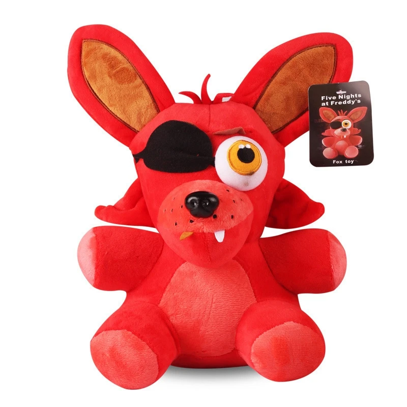 프레디 FNAF 플러시 인형 18cm, 5 박 곰 폭시 치카 보니 부드러운 봉제 인형, 어린이 선물