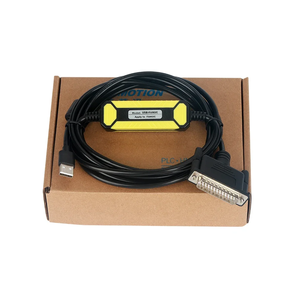 USB-FANUC for GE FANUC CNC Machine Tools RS232 25pin Programming Cable Versamax Series PLC Download Line