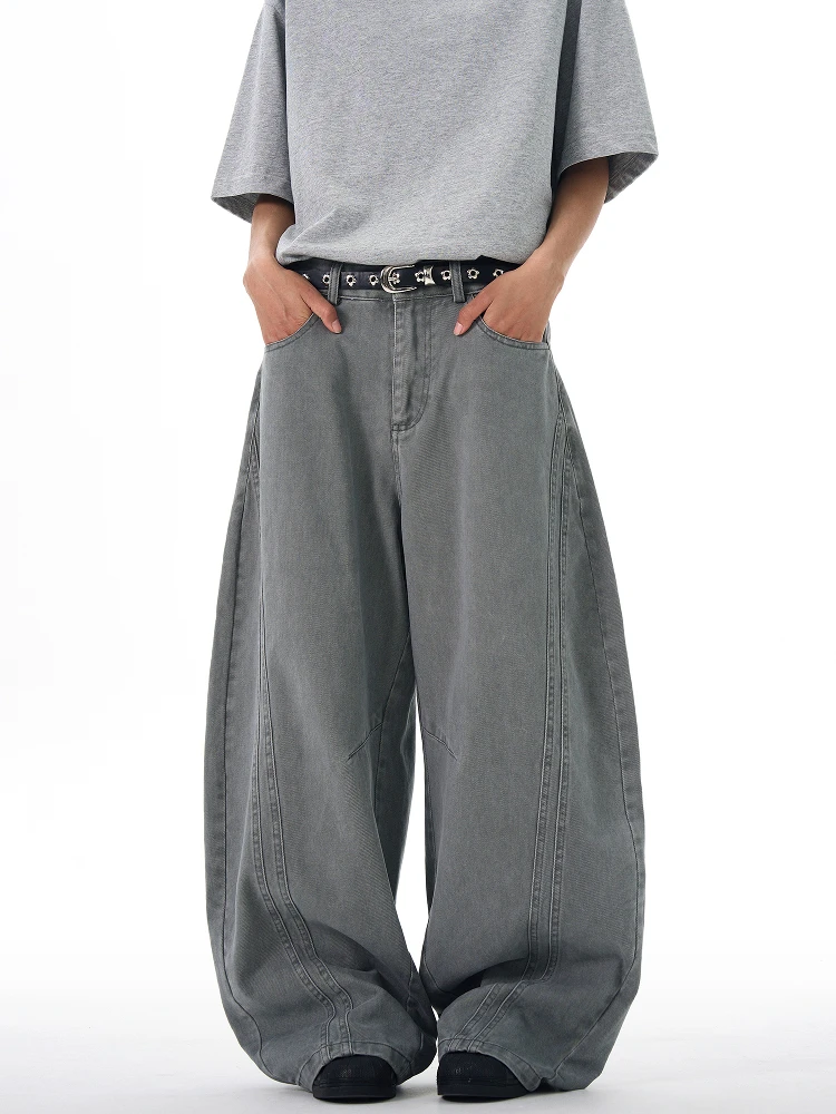 

Thumpup американские ретро винтажные рабочие брюки для мужчин и женщин свободные повседневные прямые хлопковые брюки с ножом