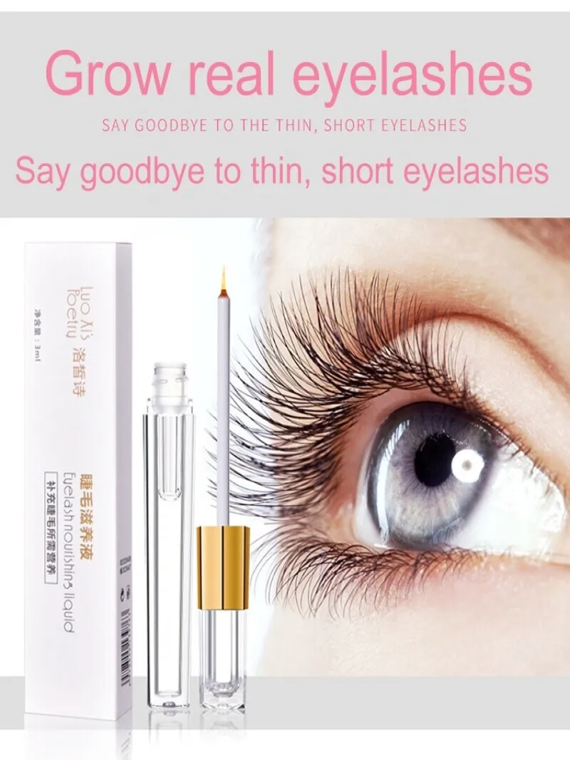 Fast Eyelash Growth Serum Products Eyelashes Eyebrows Enhancer Lash Lift Lengthening Fuller Thicker Lashes Treatment Eye Care