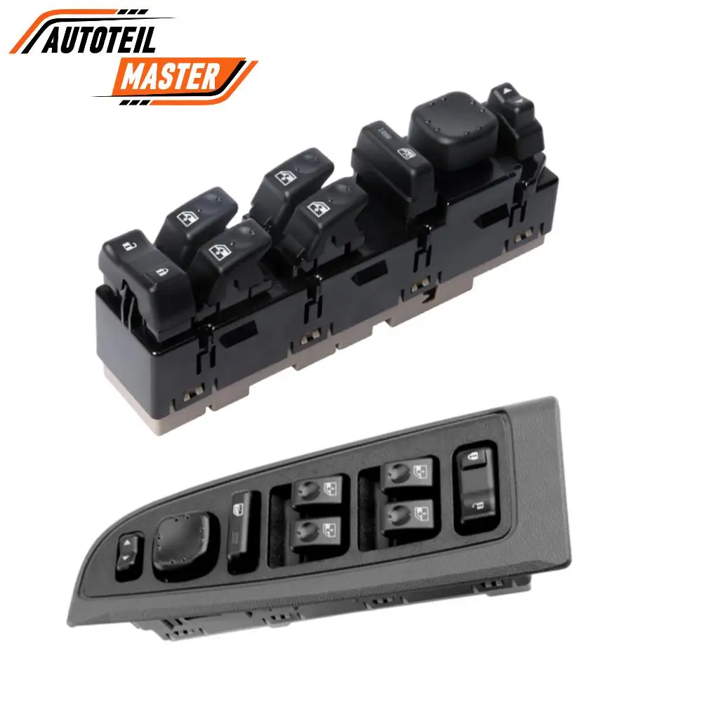 Interruptor de elevalunas eléctrico LHD 15883323 DWS-220 901-075 901-293R 901-953R Compatible con Chevy Avalanche 2003 2004 2005 2006 2007