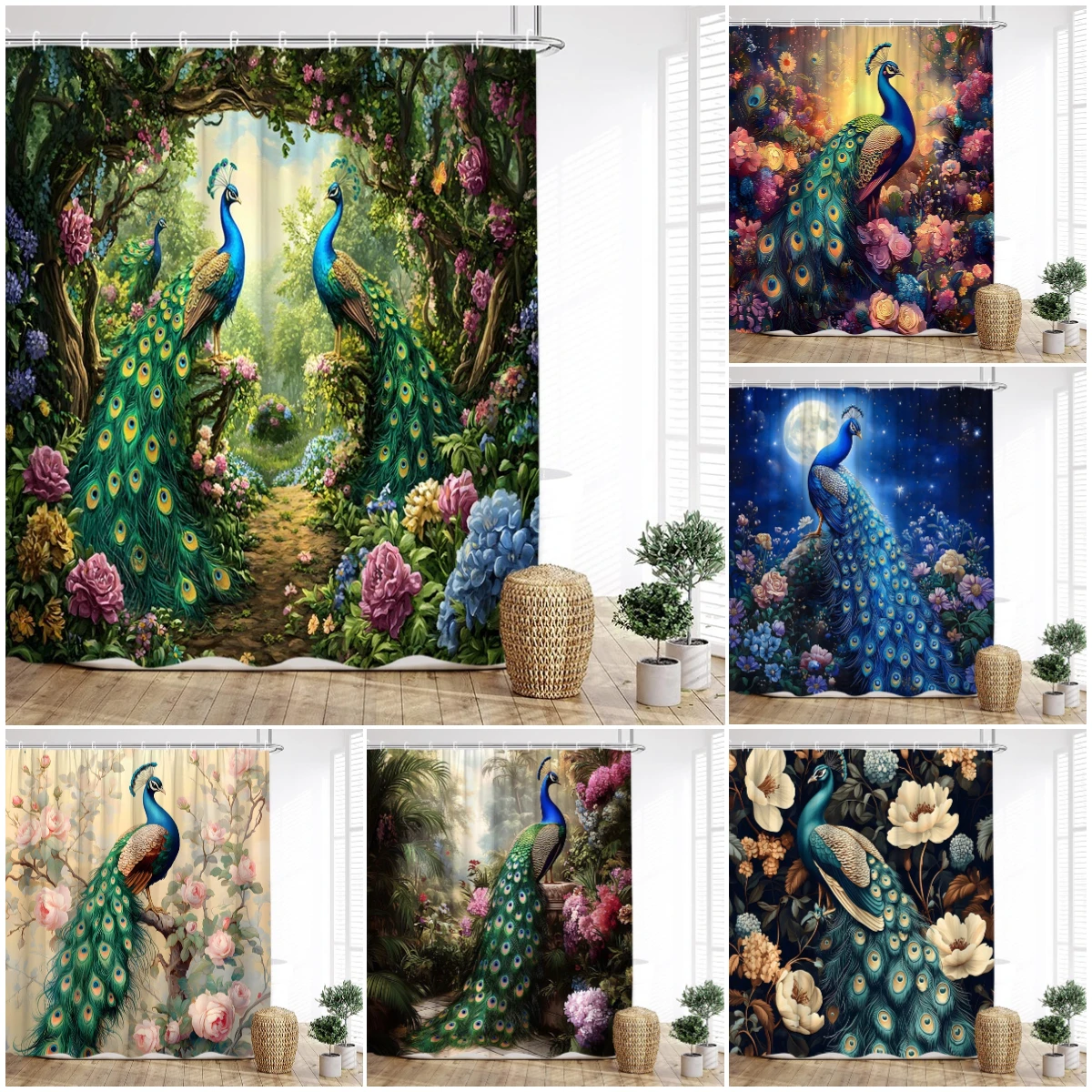 Floral Peacocks Sho…