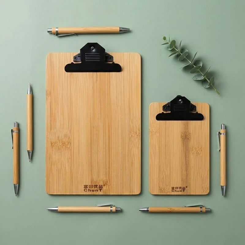 

Premium Solid Wood Writing Clipboard A3 & A4 Art Sketch Board - Elegant Menu Holder for Cafés & Restaurants, A5 Clip Board