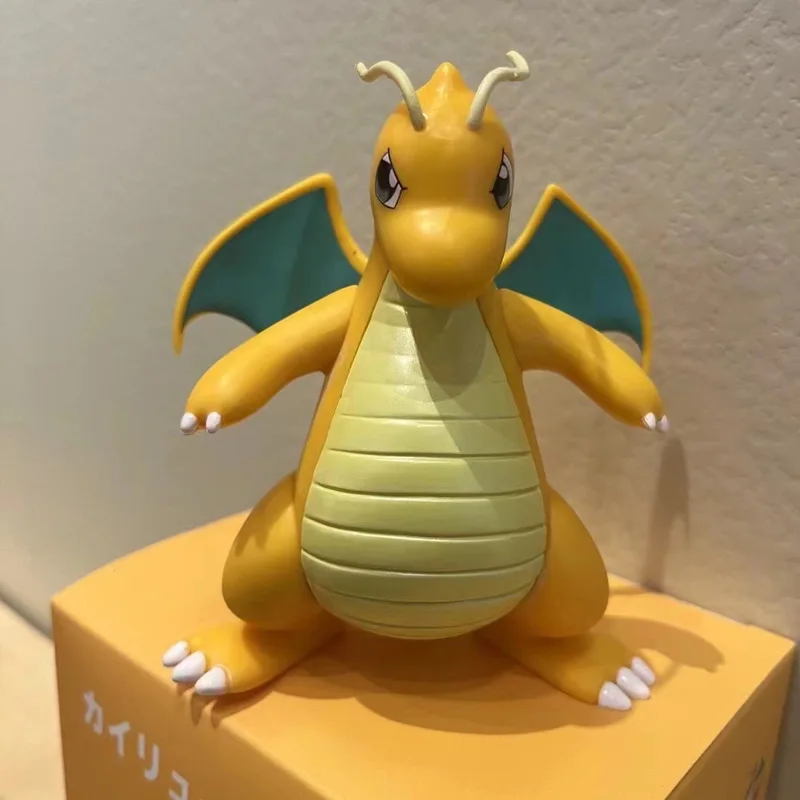 12cm dragonite figura de ação anime bolso monstro figuras pequeno bebê rx coleção ornamento presentes carro montado brinquedos para crianças