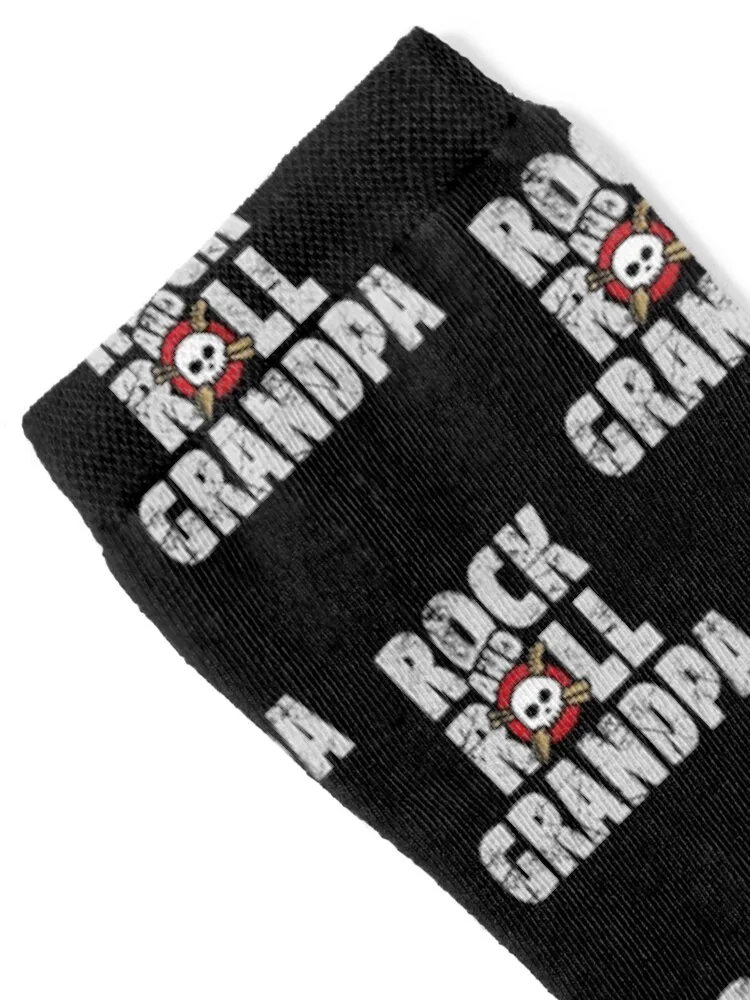 Rock And Roll Grandpa Socks golf sports and leisure gifts Stockings man Socks For Man Women's
