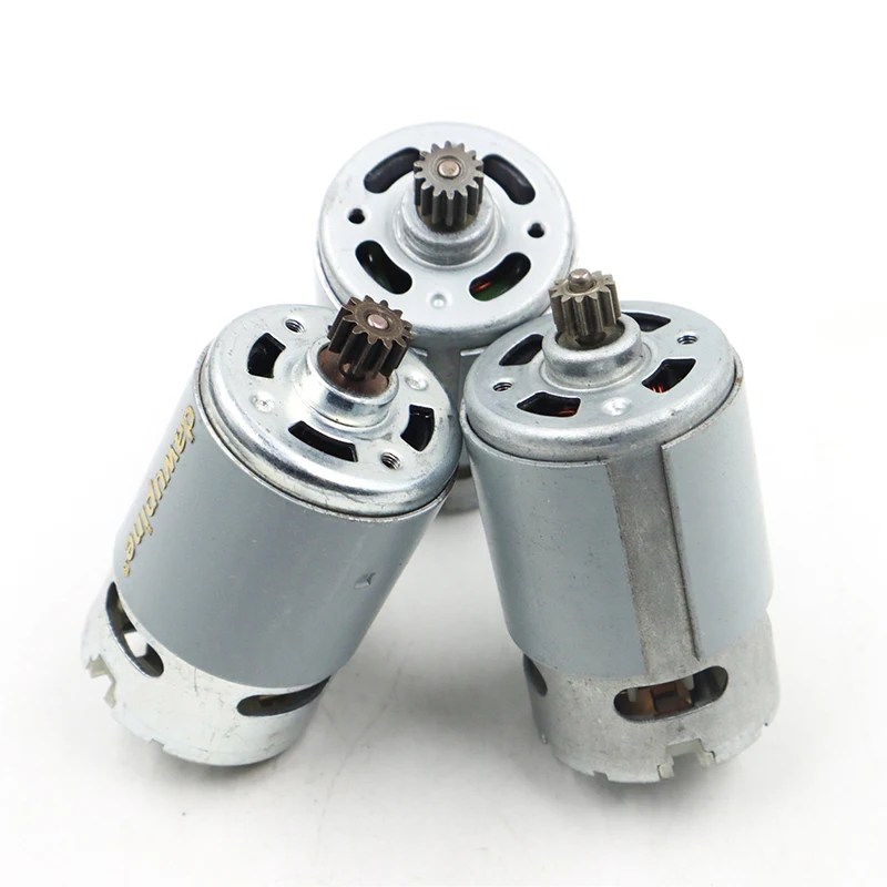 RS-550 DC Gear Motor 9.6V 12V 14.4V 16.8V 18V 21V For Makita For DeWalt For Bosch For Milwaukee Electric Drill Screwdriver