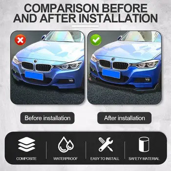 5件升級版前保險桿鏟,階梯式設計,高品質ABS材質,汽車配件 8 最佳銷售 鈴木Cultus保險槓 - №8