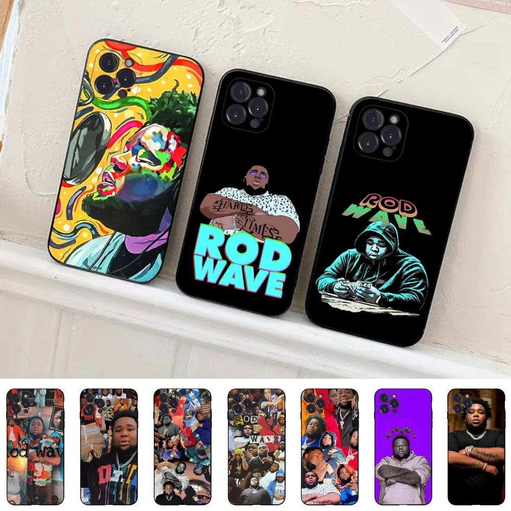 Rod Wave Rapper Phone Case Silicone Soft for iphone 15 14 13 12 11 Pro Mini XS MAX 8 7 6 Plus X XS XR Cover