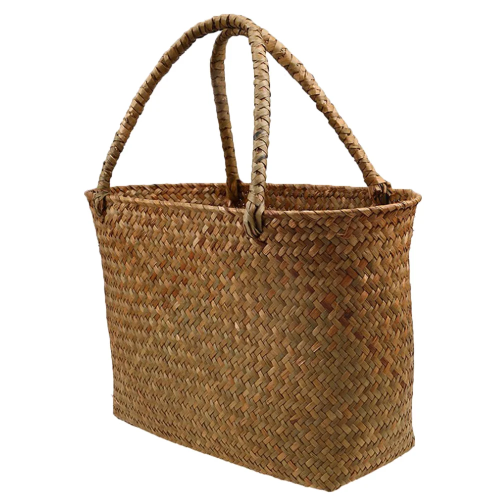 

S Size Handmade Woven Flower Basket Storage Basket for Plant Flowerpot Succulent Cover Woven Baskets