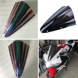 Double Bubble Windshield Windscreen Screen For 2008 - 2010 2011 2012 2012 2014 2013 2015 2016 2017 2018 Yamaha YZF-R125 YZF R125