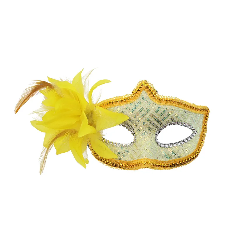 Masque facial de mascarade en dentelle creuse pour femmes, fleur Sexy, accessoires de fête de bal, Costume d'halloween, masque pour les yeux en boîte de nuit