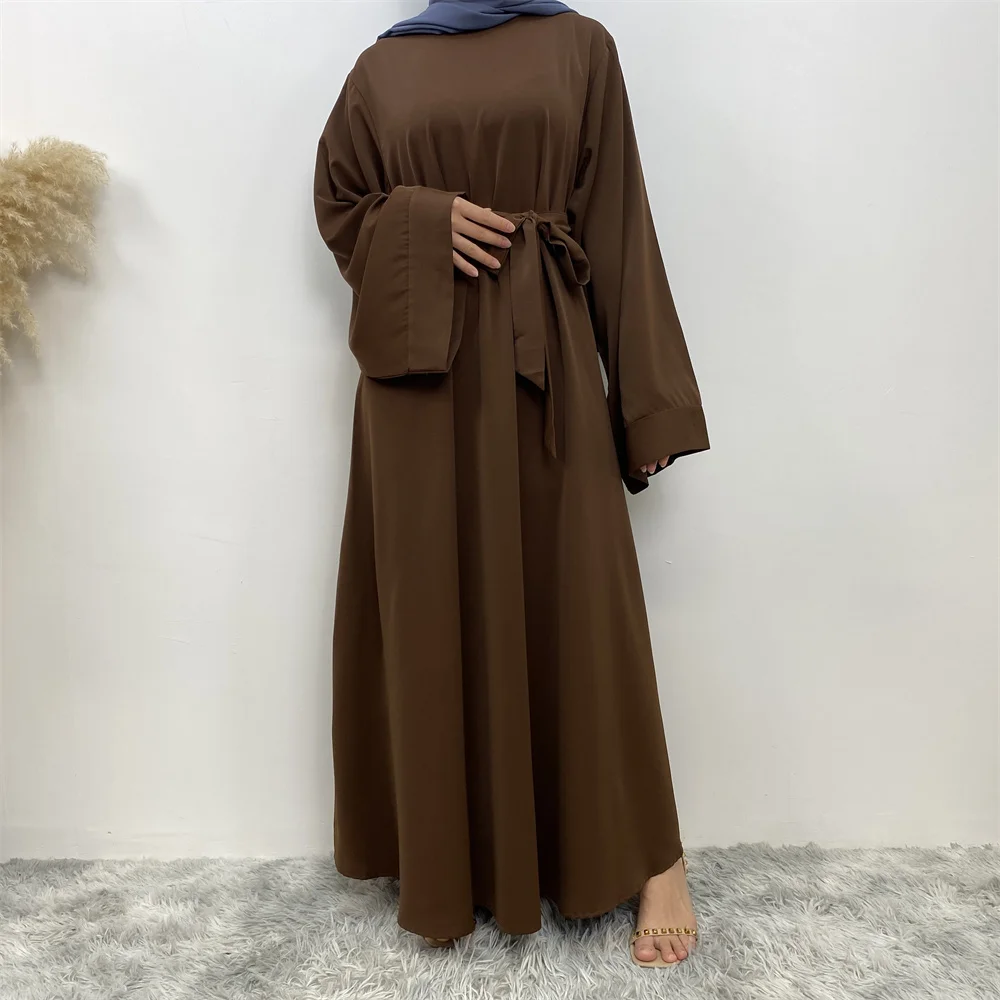 6394 coffee dress