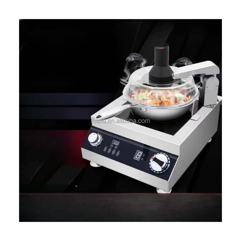 

Многофункциональная коммерческая машина для приготовления пищи с таймером/полностью автоматическая машина для приготовления пищи/машина для приготовления вока, машина для жарки лапши