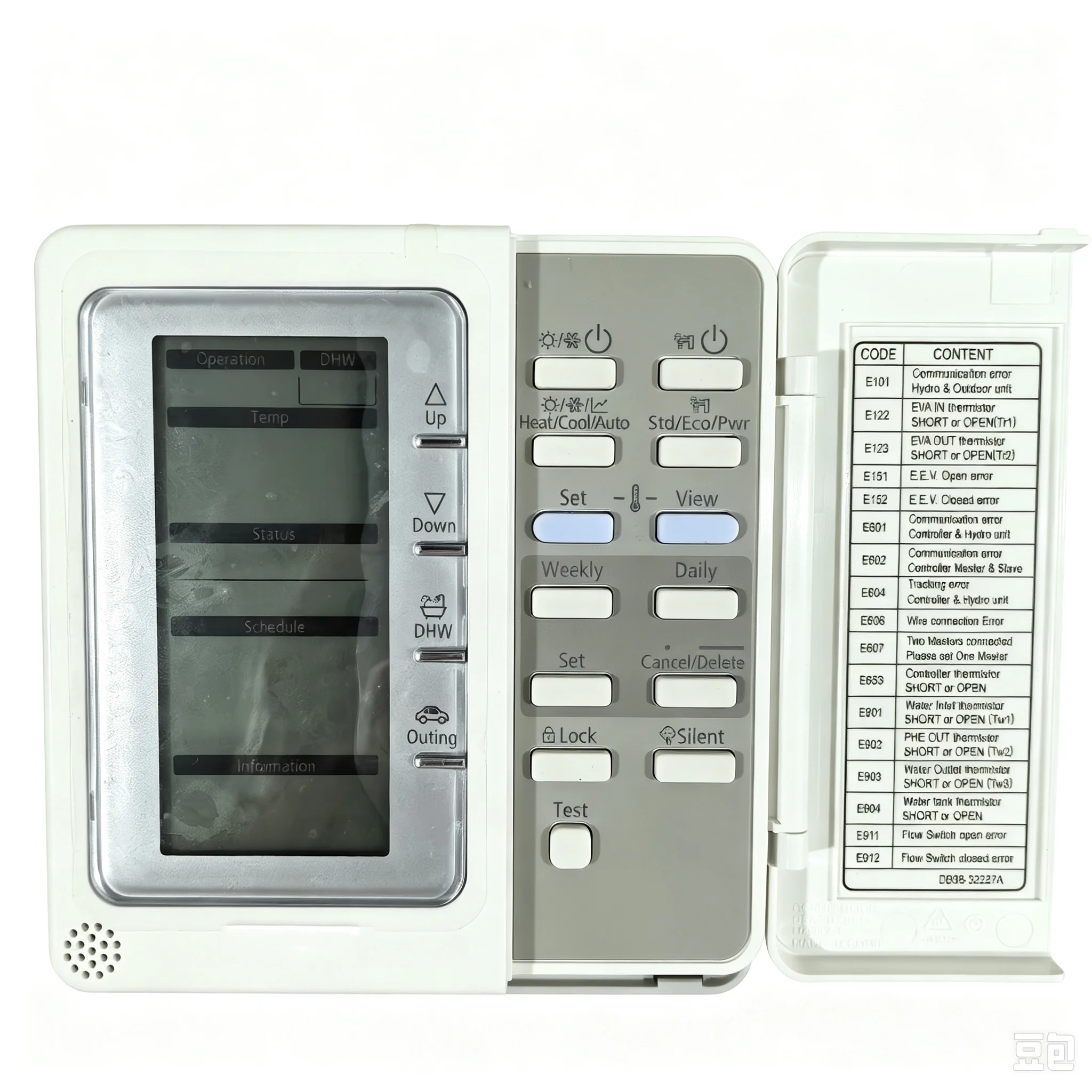 Wall WIRE Control Panel MWR-WE00 DB98-32227A For Samsung’s Air to Water Heating System